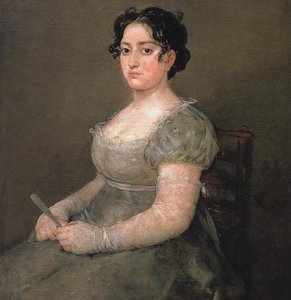 Mujer con abanico de Francisco de Goya